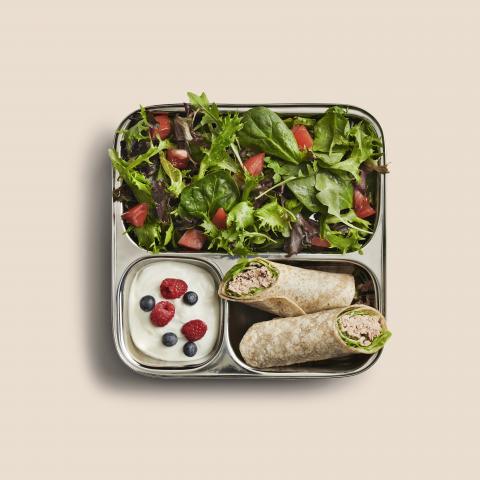 Lunch box tuna salad wrap - Canada's Food Guide