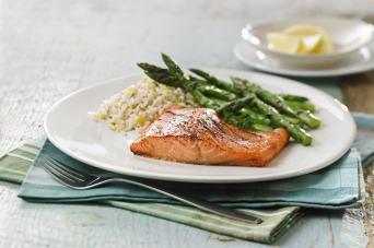 Recipe - Honey grilled salmon and asparagus
