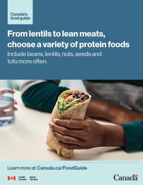 Protein foods, including plant-based